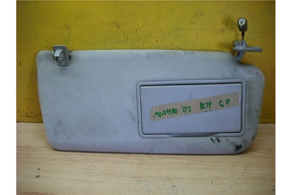 Recambio de parasol derecho para mitsubishi montero (v60/v70)(2000) 3.2 di-d (v68w, v78w) referencia OEM IAM   