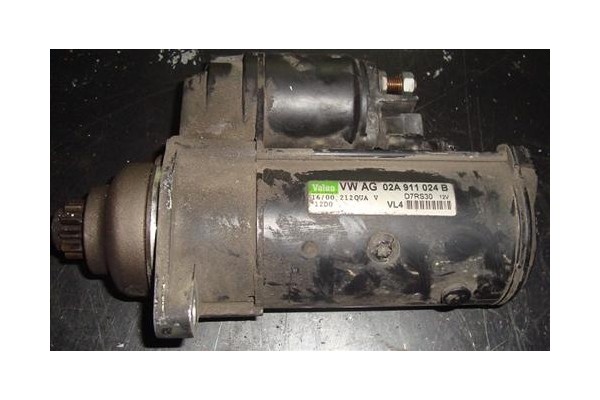 Recambio de motor arranque para volkswagen golf iv berlina (1j1) 1.9 tdi referencia OEM IAM 02A911024B D7RS30 