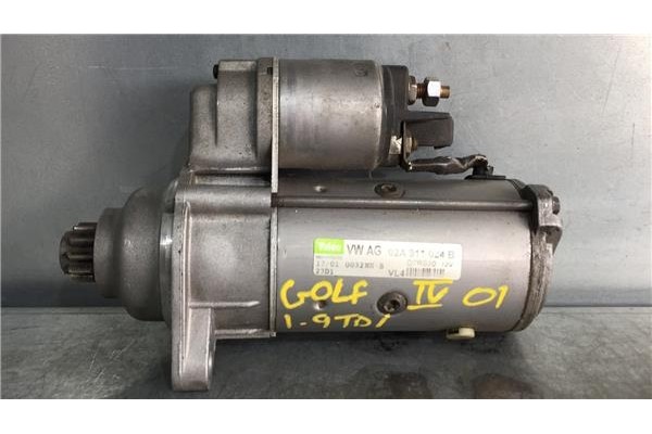 Recambio de motor arranque para volkswagen golf iv berlina (1j1) 1.9 tdi referencia OEM IAM 02A911024B D7RS30 2A911023J , AUDI |