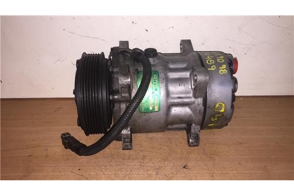 Recambio de compresor aire acond. para peugeot 206 1.9 d referencia OEM IAM 7137710860 SD7V16 1106F 