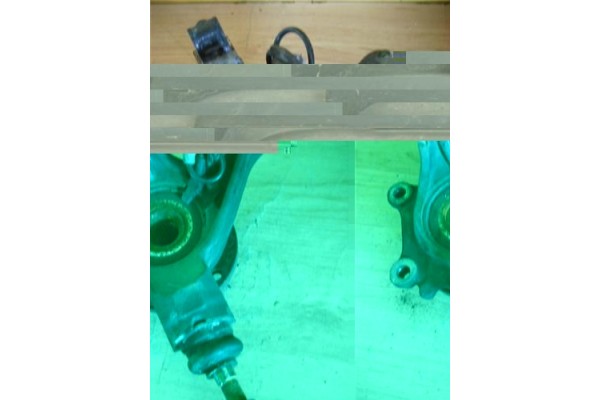 Recambio de mangueta delantero derecha para peugeot 308 1.6 gt referencia OEM IAM 364796 833547 