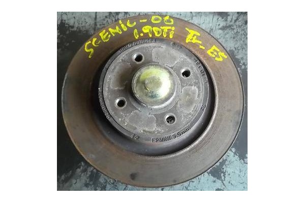 Recambio de mangueta trasero izquierda para renault megane i scenic (ja0)(1996) 1.9 d kaleido [1,9 ltr. - 72 kw dti diesel cat] 