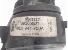 Recambio de faro antiniebla derecho para audi a2 (8z) referencia OEM IAM 8L0941700A 89305501 