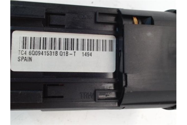 Recambio de interruptor alumbrado para volkswagen polo (9n1)(2001) 1.4 16v referencia OEM IAM 6Q0941531B  