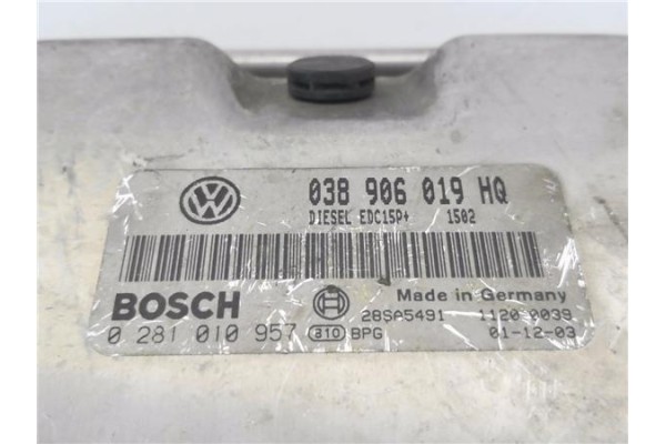 Recambio de centralita para seat ibiza (6l1) 1.9 tdi referencia OEM IAM 038906019HQ 0281010957 