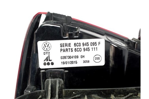 Recambio de piloto trasero izquierdo para volkswagen polo v (6c1) referencia OEM IAM 6C09459095F 6C0945111 