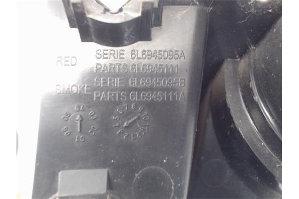 Recambio de piloto trasero izquierdo para seat ibiza (6l1) referencia OEM IAM 6L6945095A 268700 