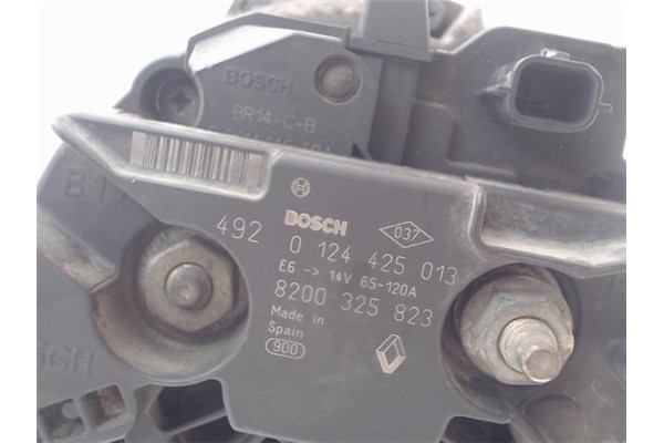 Recambio de alternador para renault modus i 1.4 (jp01, jp0j) referencia OEM IAM 0124425013 BR14-C-B 