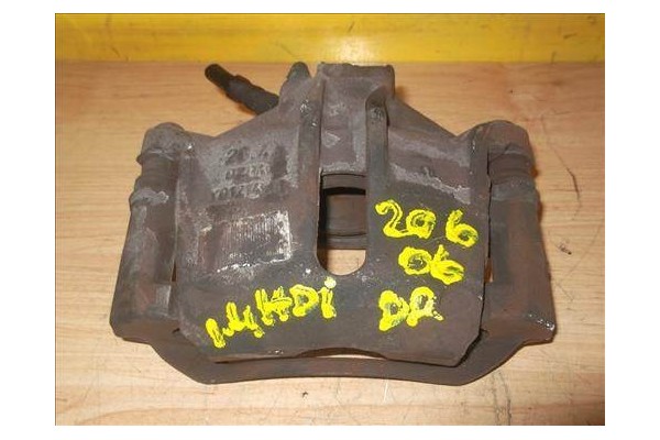 Recambio de pinza freno delantero derecha para peugeot 206 berlina (1998) 1.4 hdi eco 70 referencia OEM IAM   