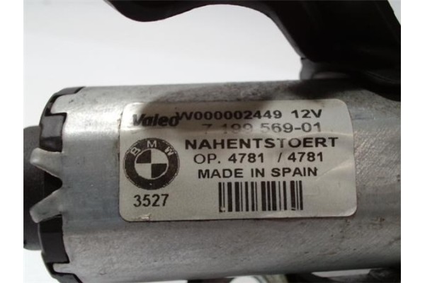 Recambio de motor limpiaparabrisas trasero para bmw serie 1 berlina (e81/e87) 2.0 120d referencia OEM IAM 719956901 000002449 