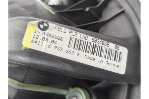 Recambio de motor calefaccion para bmw serie 1 berlina (e81/e87) 2.0 118d referencia OEM IAM 64119227670 641169336632 