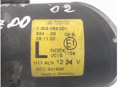 Recambio de faro antiniebla izquierdo para audi a4 avant (8e) referencia OEM IAM 8E0941699B 0305063003/82455003S 