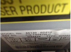 Recambio de radio / cd para toyota yaris (ksp9/scp9/nlp9) referencia OEM IAM 86120-0D210  