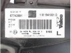 Recambio de faro delantero izquierdo para seat leon (1m1) 1.6 16 v referencia OEM IAM 1M1941001D  