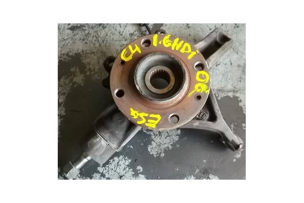 Recambio de mangueta delantero izquierda para citroen c4 berlina (06.2004) 1.6 hdi referencia OEM IAM   