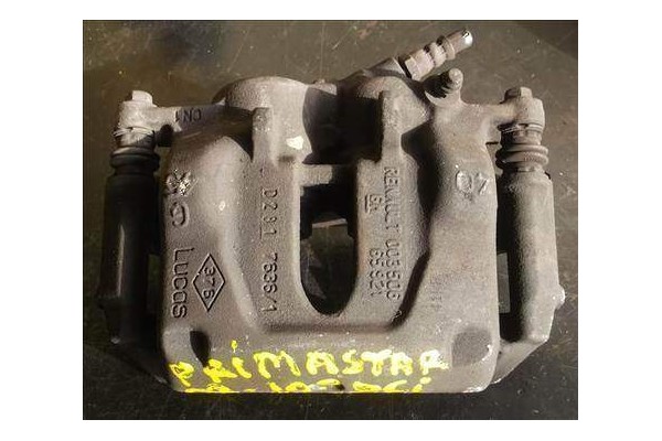 Recambio de pinza freno delantero izquierda para nissan primastar furgón (x83) dci 100 referencia OEM IAM 00350665921 76361 