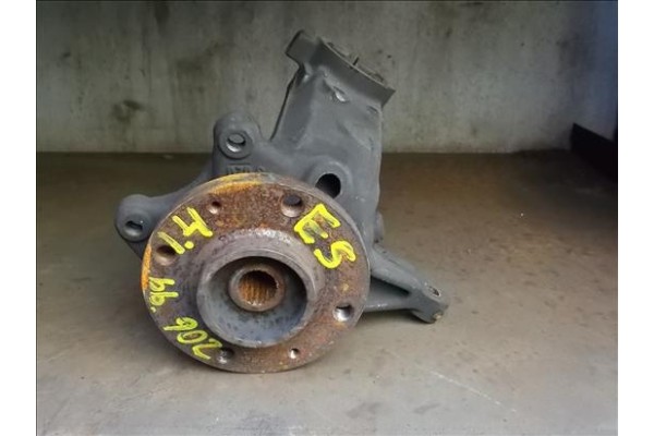 Recambio de mangueta delantero izquierda para peugeot 206 berlina (1998) 1.4 i referencia OEM IAM   