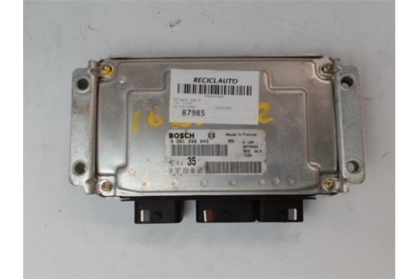 Recambio de centralita para peugeot 307 (3a/c) 1.6 16v referencia OEM IAM 9638765680 0261206943 