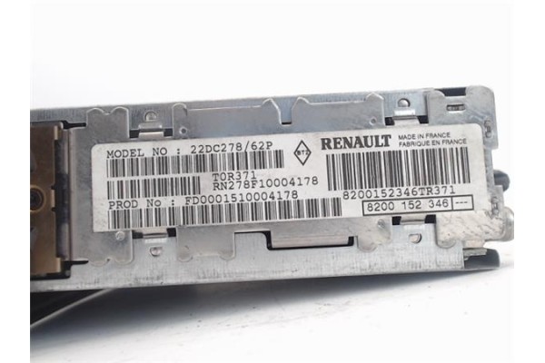 Recambio de radio / cd para renault scenic i (ja...) referencia OEM IAM 8200152346  
