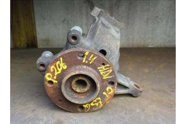 Recambio de mangueta delantero izquierda para peugeot 206 berlina (1998) 1.4 hdi eco 70 referencia OEM IAM   