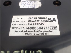 Recambio de mandos climatizador para nissan almera (n16/e) referencia OEM IAM 28395BN801  
