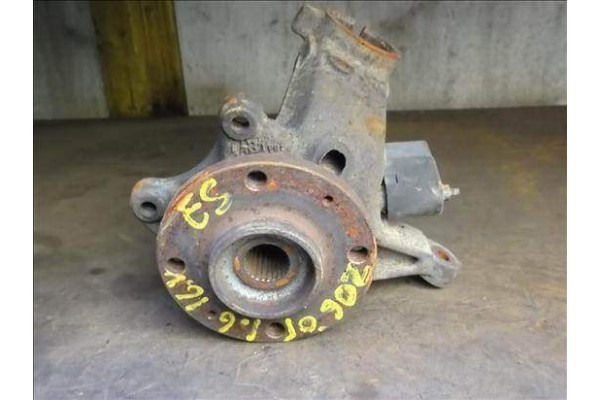 Recambio de mangueta delantero izquierda para peugeot 206 berlina (1998) 1.6 16v referencia OEM IAM   