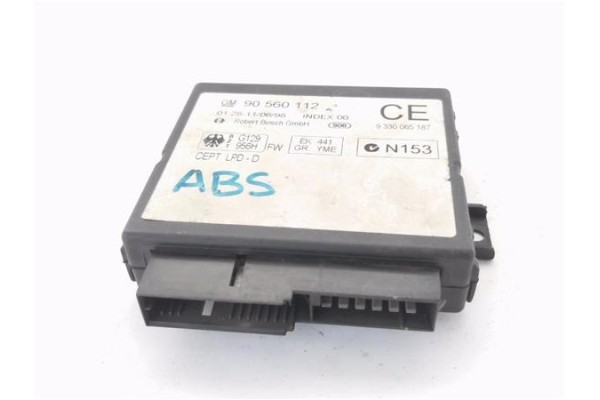 Recambio de centralita abs para opel astra g berlina 1.6 16v referencia OEM IAM 90560112 9330065187 