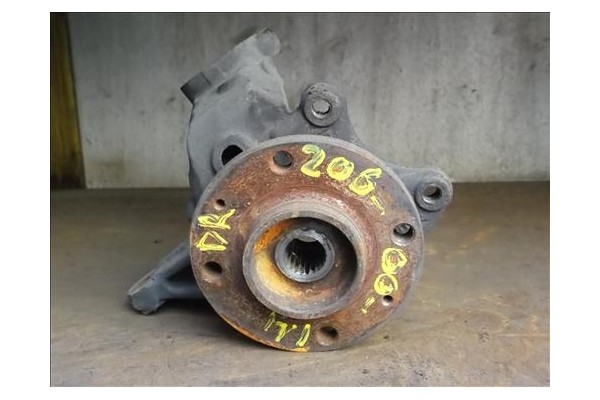 Recambio de mangueta delantero derecha para peugeot 206 berlina (1998) 1.4 i referencia OEM IAM   