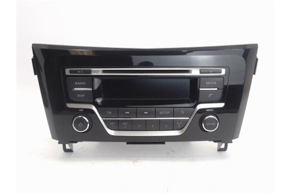 Recambio de radio / cd para nissan qashqai ii (j11e) referencia OEM IAM VPDNMF18C815AH 28185-4CA0A 