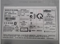 Recambio de radio / cd para nissan qashqai ii (j11e) referencia OEM IAM VPDNMF18C815AH 28185-4CA0A 