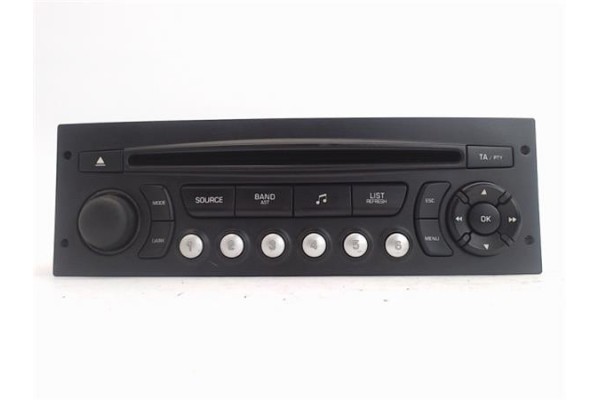 Recambio de radio / cd para citroen c2 referencia OEM IAM PSARDCD411-52  