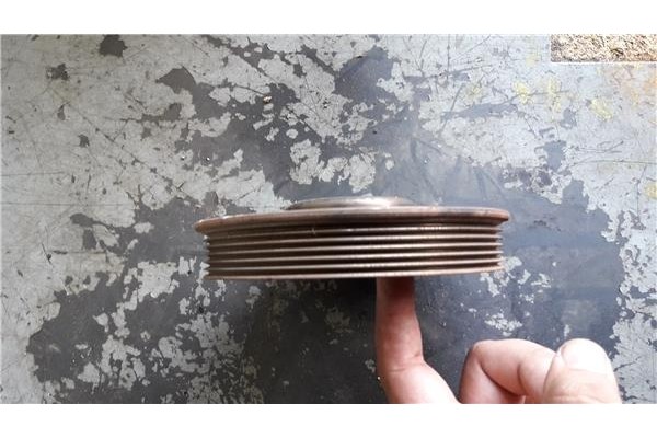 Recambio de polea cigueñal para peugeot 307 break / sw (s1) 2.0 hdi 110 referencia OEM IAM   