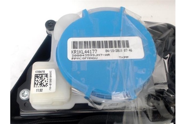 Recambio de cinturon seguridad delantero izquierdo para citroen c1 1.2 feel referencia OEM IAM B0009142ZD B0008721XX 