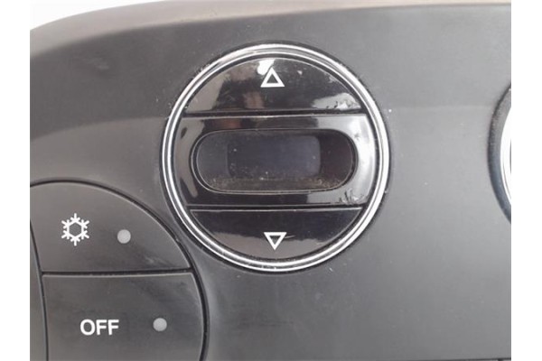 Recambio de mandos climatizador para fiat 500 1.2 referencia OEM IAM 735629323  