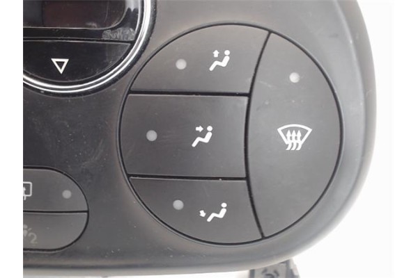 Recambio de mandos climatizador para fiat 500 1.2 referencia OEM IAM 735629323  