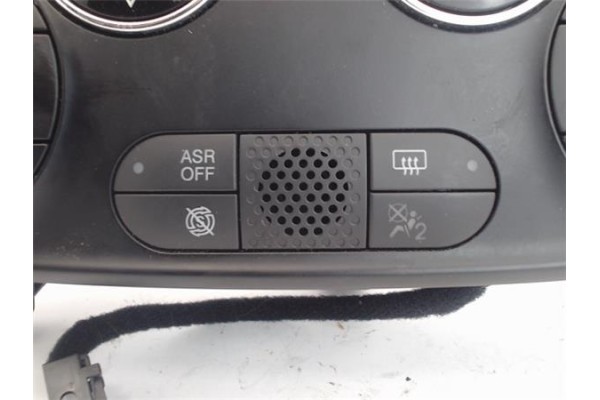 Recambio de mandos climatizador para fiat 500 1.2 referencia OEM IAM 735629323  