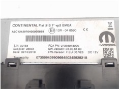 Recambio de radio / cd para fiat 500 1.2 referencia OEM IAM 7356943990  