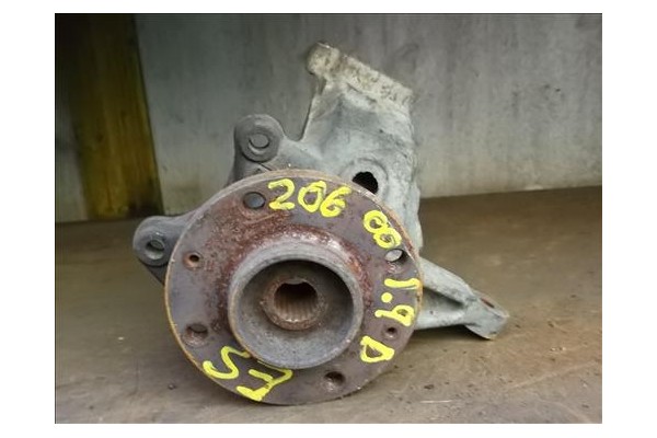 Recambio de mangueta delantero izquierda para peugeot 206 berlina (1998) 1.9 d referencia OEM IAM   