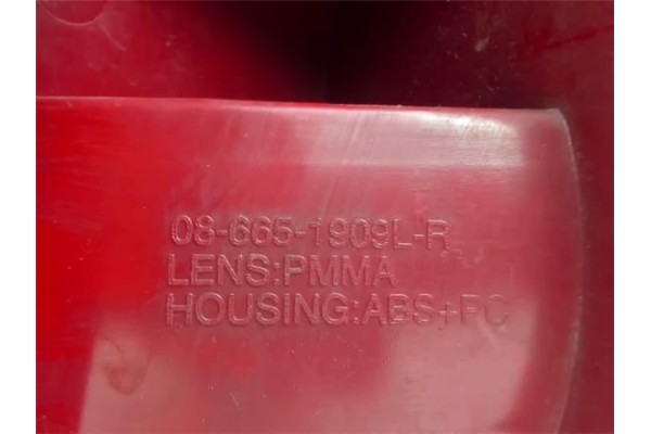 Recambio de piloto trasero izquierdo para skoda octavia combi (1u5) referencia OEM IAM 086651909L  