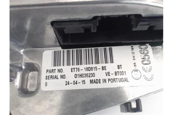 Recambio de radio / cd para ford transit courier (c4a) referencia OEM IAM 01H036230 ET76-18D815-BE 