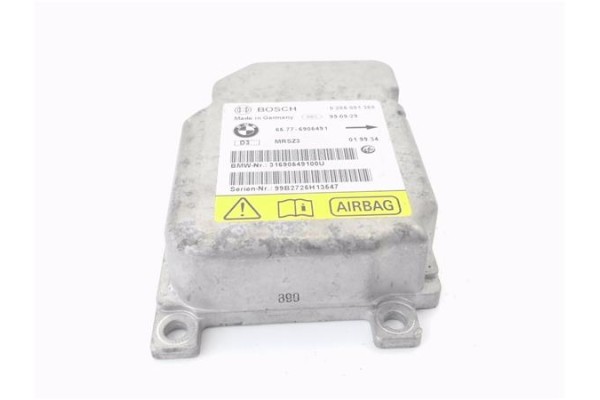 Recambio de centralita airbag para bmw serie 3 berlina (e46) 2.2 320i referencia OEM IAM 65776905491 0285001368 