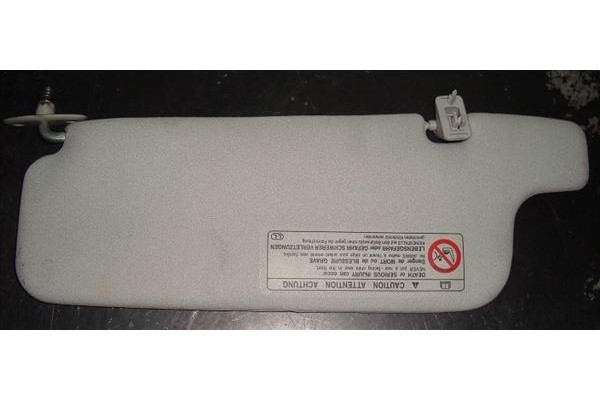 Recambio de parasol derecho para toyota yaris (ncp1/nlp1/scp1) 1.0 16v referencia OEM IAM 7431052041B0   Recambio de parasol derecho para toyota yaris (ncp1/nlp1/scp1) 1.0 16v referencia OEM IAM 7431052041B0