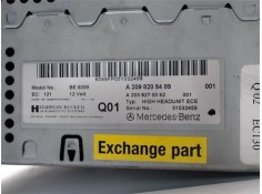 Recambio de radio / cd para mercedes-benz clk (bm 209) coupe referencia OEM IAM A2098205489 A2038270062 