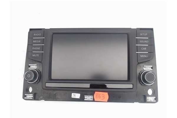 Recambio de radio / cd para volkswagen golf vii variant (ba5) referencia OEM IAM VWZ6Z9R2921977 3G0919605 