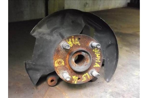 Recambio de mangueta delantero derecha para kia shuma (1997) 1.5 i 16v referencia OEM IAM   