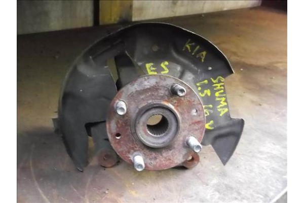 Recambio de mangueta delantero izquierda para kia shuma (1997) 1.5 i 16v referencia OEM IAM   