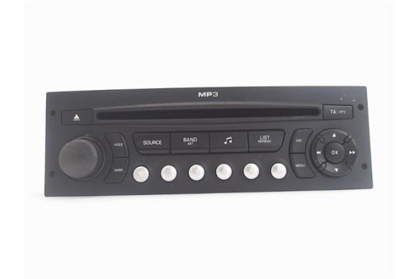 Recambio de radio / cd para citroen c3 referencia OEM IAM 96643698XT  