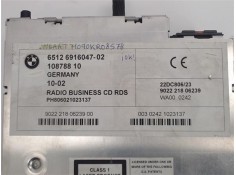 Recambio de radio / cd para bmw serie 3 berlina (e46) referencia OEM IAM 65126916047-02 108788 10 