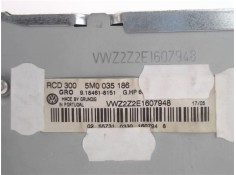 Recambio de radio / cd para volkswagen golf v plus (5m1) referencia OEM IAM VWZ2Z2E1607948 5M0035186 