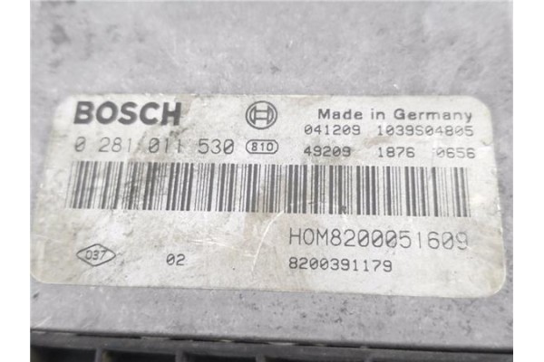 Recambio de centralita para opel vivaro 1.9 di referencia OEM IAM 8200051609 0281011530 